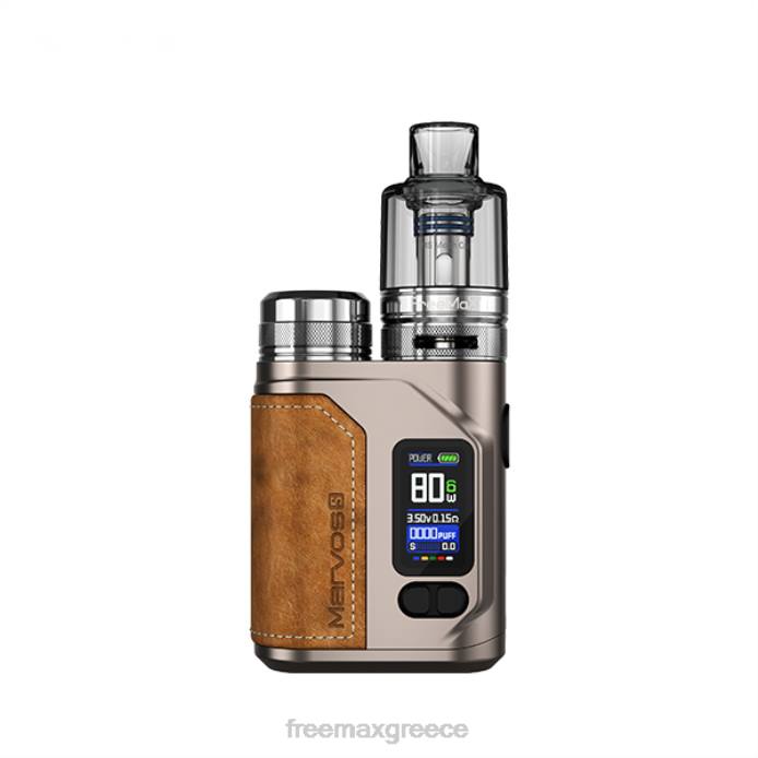 FreeMAX MARVOS κιτ 80w gunmetal-κίτρινο N26J40 Best Freemax Vape