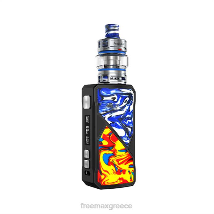 FreeMAX MAXUS Κιτ 50w κίτρινο-μπλε N26J69 Freemax Review