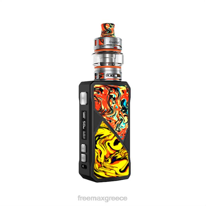 FreeMAX MAXUS Κιτ 50w πορτοκαλοκίτρινο N26J70 Best Freemax Vape