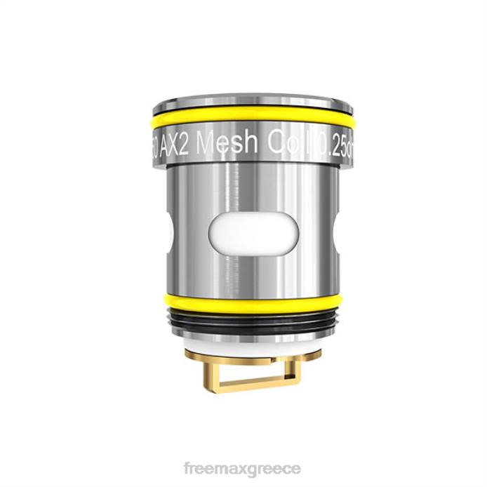 FreeMAX πηνίο ax2 mesh ss-κίτρινο N26J258 Freemax Store